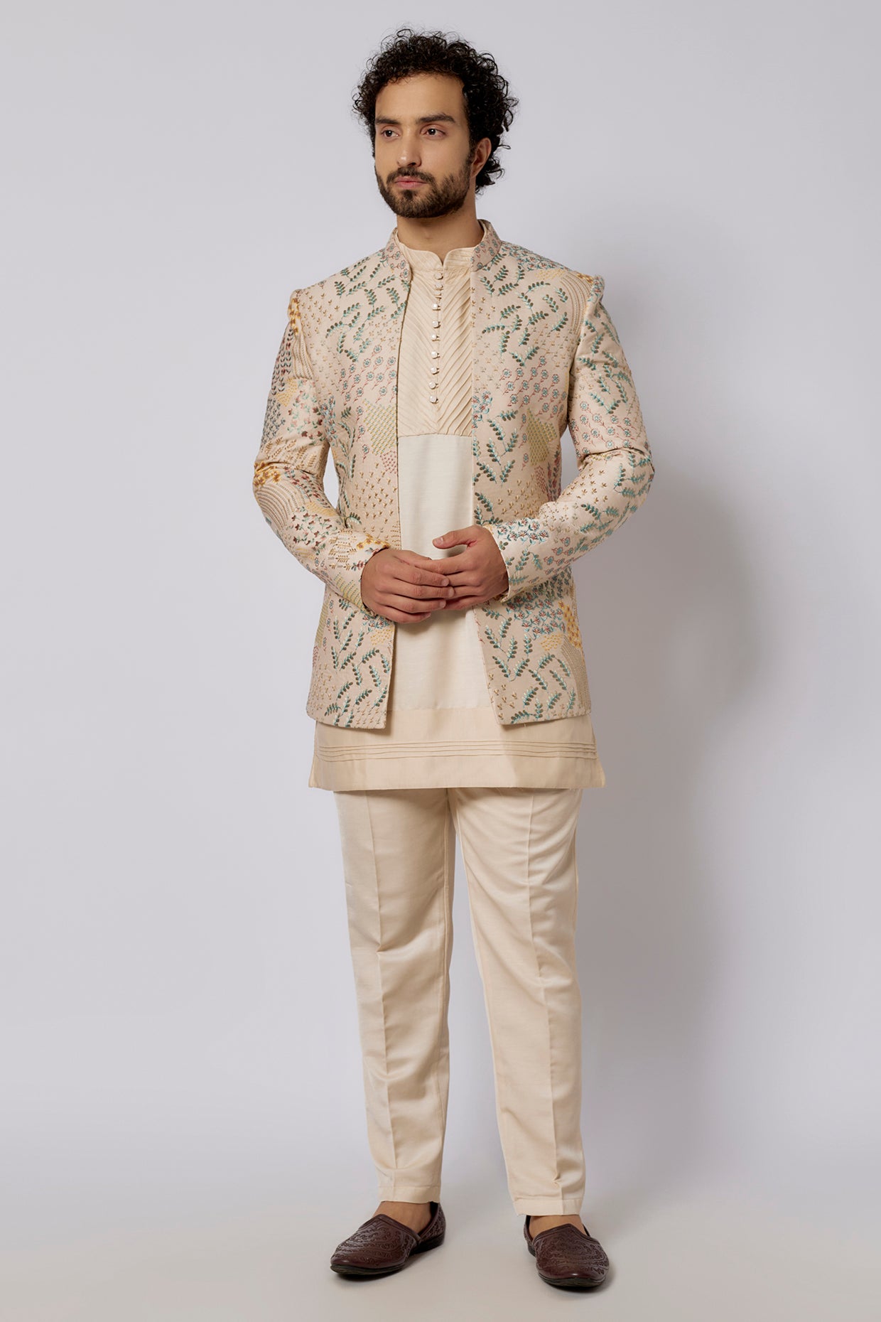 Indowestern Jacket Set