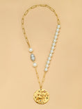 Load image into Gallery viewer, Pearl SAGITTARIUS Celestial Necklace
