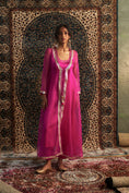 Load image into Gallery viewer, Rani Pink Embroidered Choga Set
