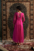 Load image into Gallery viewer, Rani Pink Embroidered Choga Set
