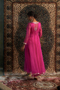 Load image into Gallery viewer, Rani Pink Embroidered Choga Set
