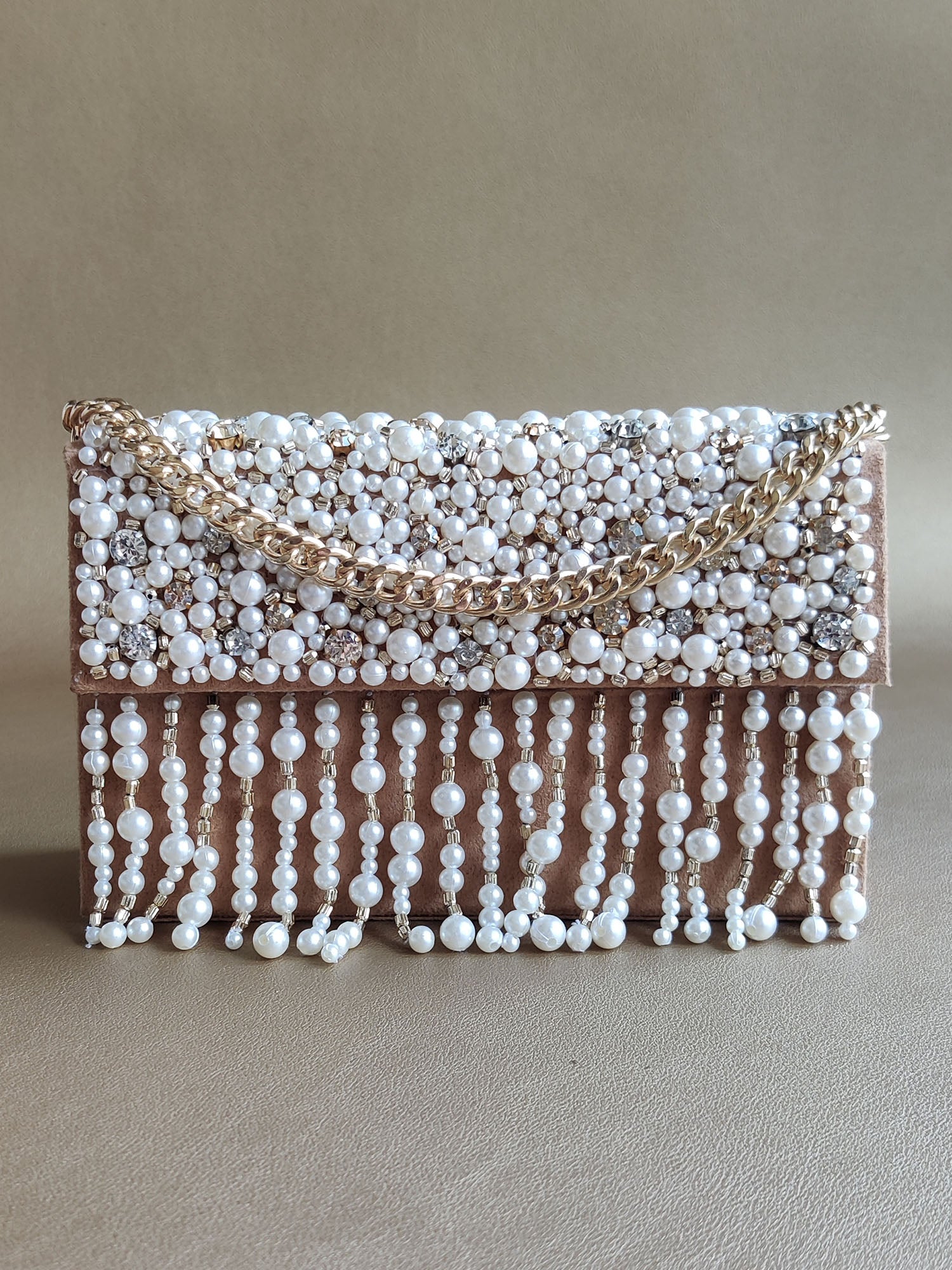 Gold Charmer Bag