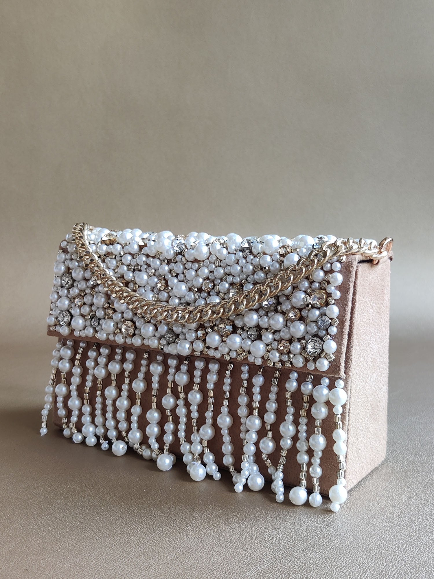 Gold Charmer Bag