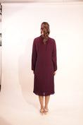 Load image into Gallery viewer, Purple Shirt Dress
