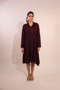 Load image into Gallery viewer, Purple Shirt Dress
