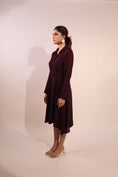 Load image into Gallery viewer, Purple Shirt Dress
