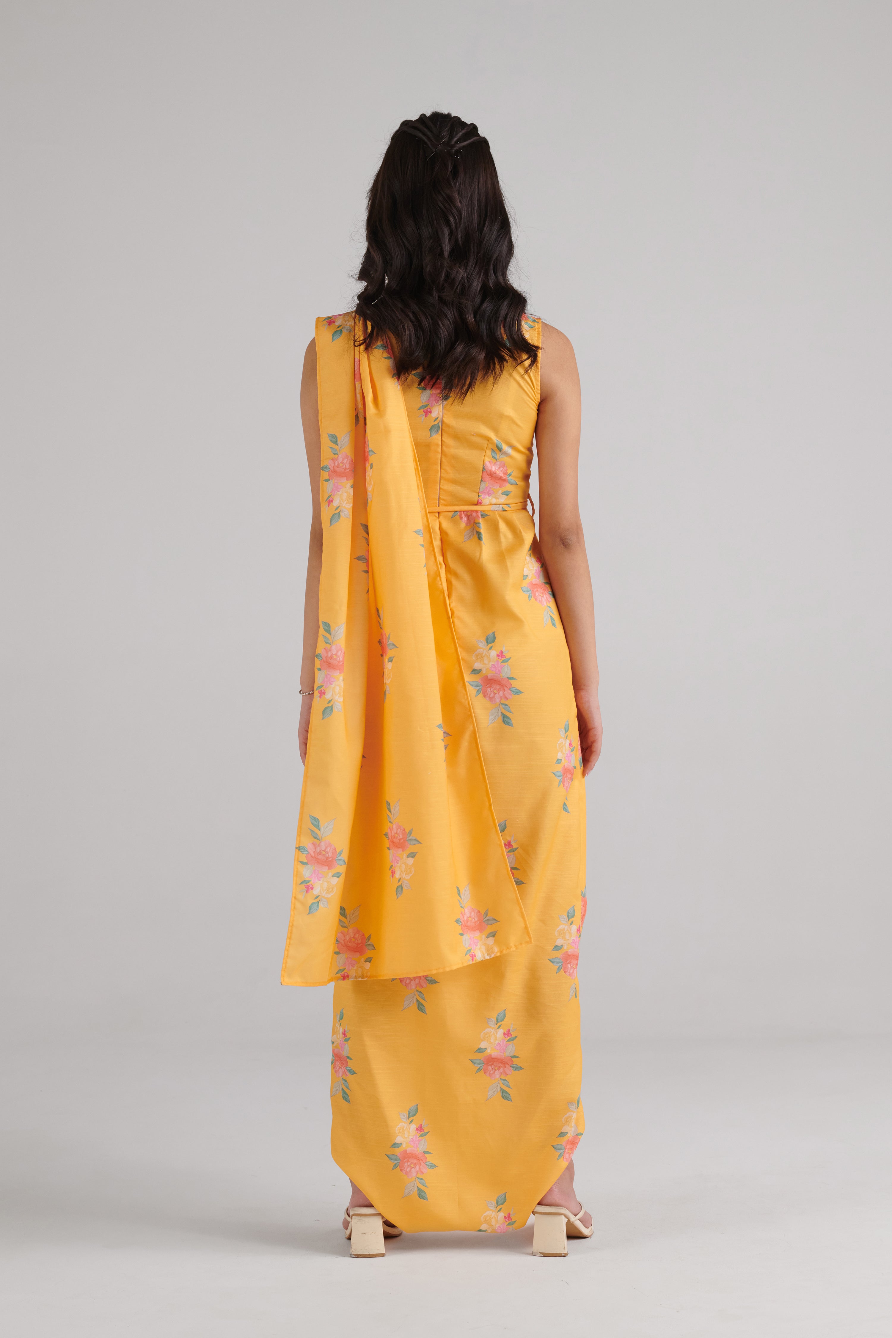 Amber Yellow Fusion Jumpsuit