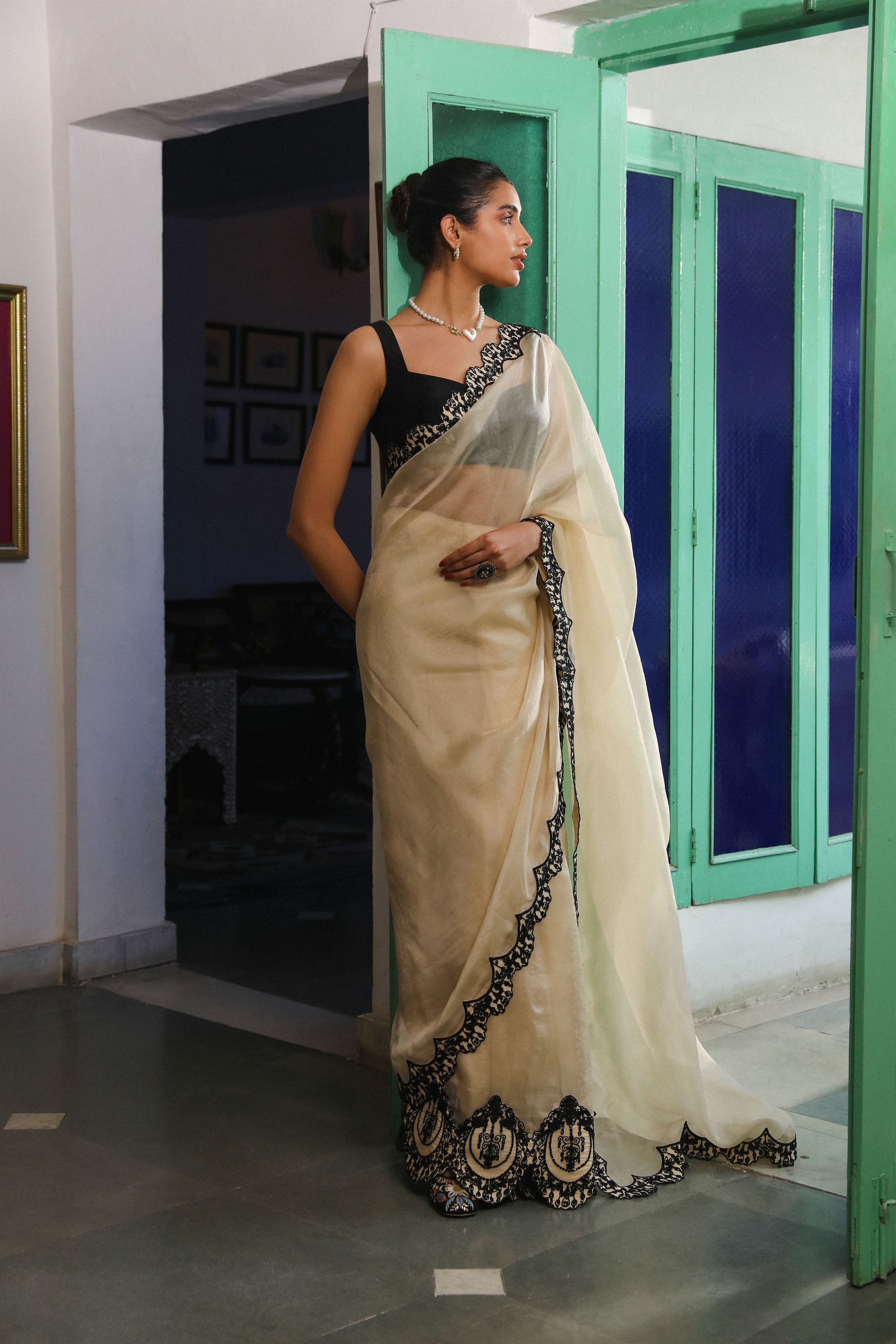 Pasbaan Saree Set