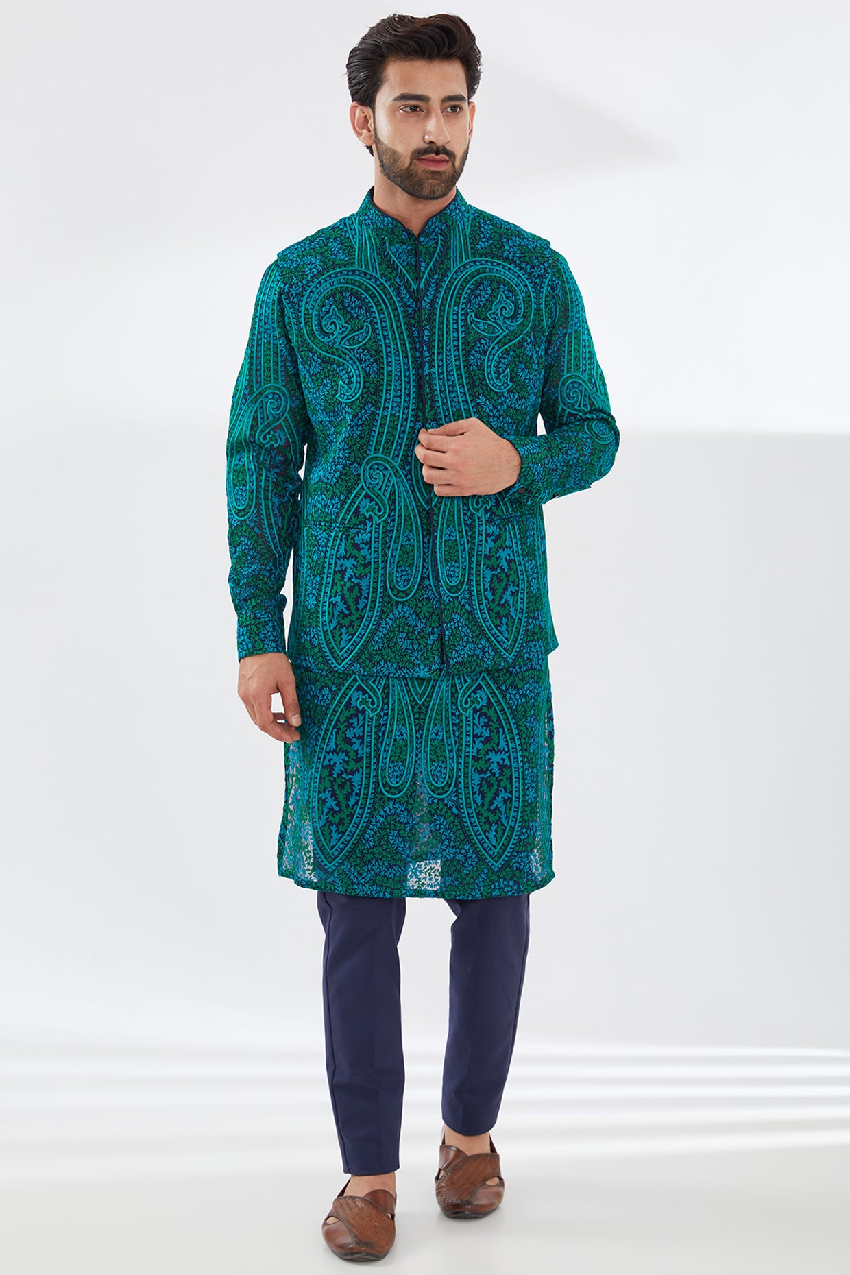 Kurta/Bundi/Pant