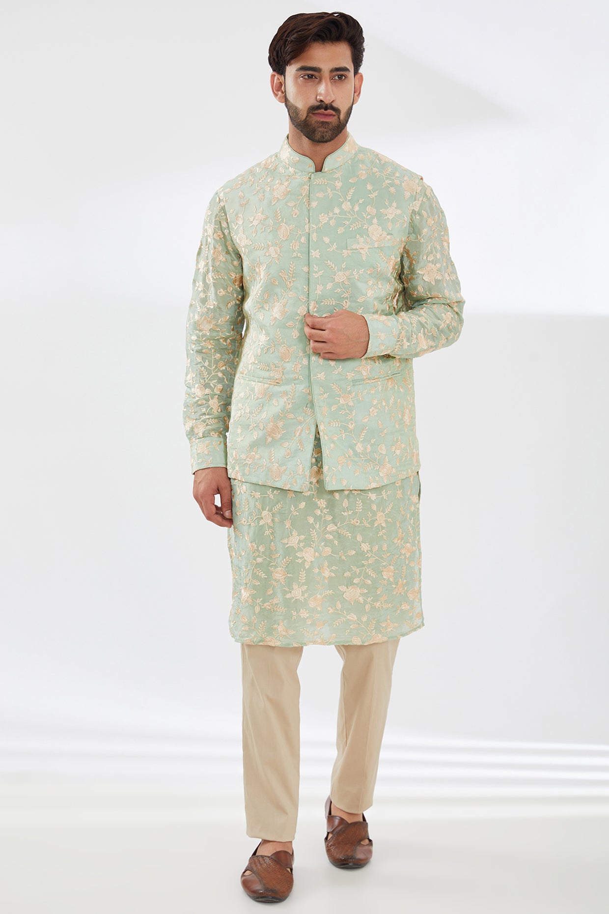 Kurta/Bundi/Pant