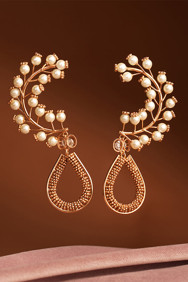 High Noon Pearl Drop Earrings