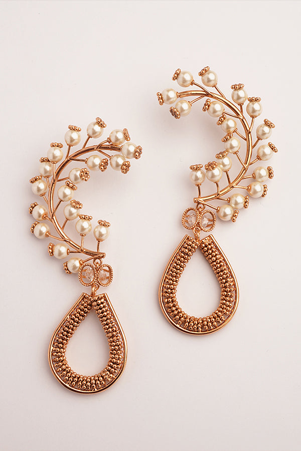 High Noon Pearl Drop Earrings