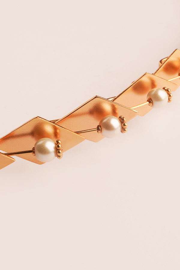 Duchess Drip Gold Plated Mohawk Hair Accessory