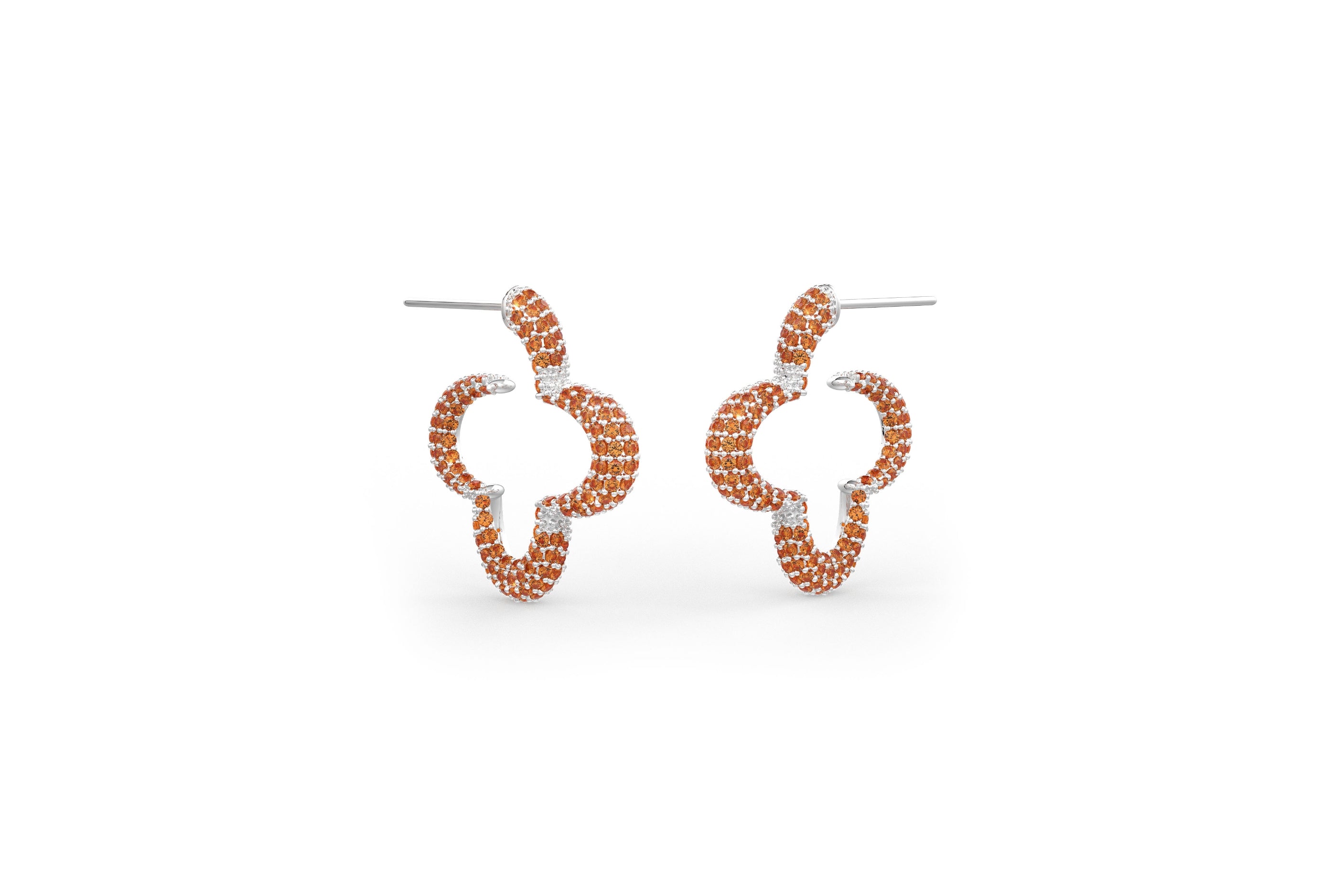 Mini Bella hoop earrings.