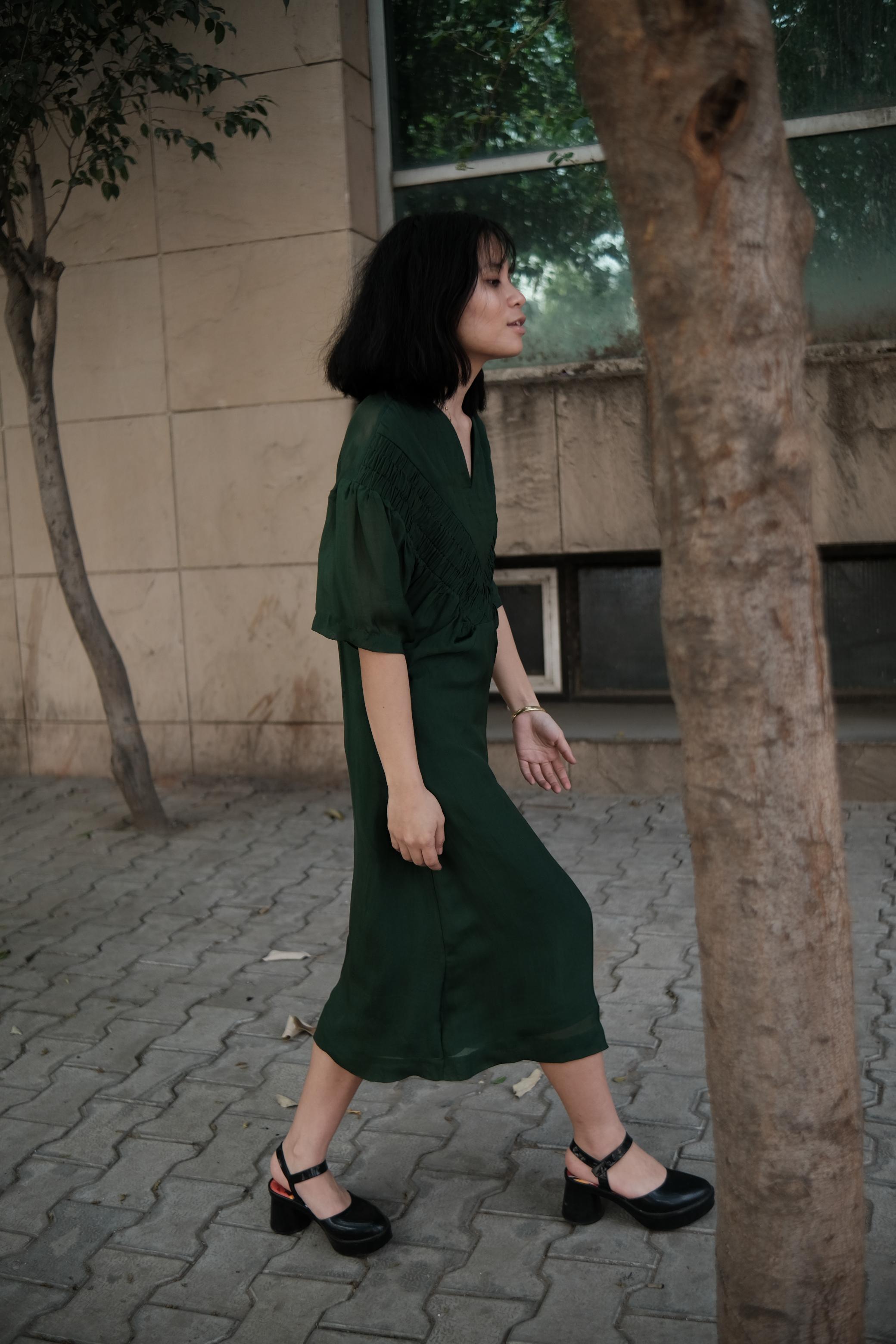 Elasticated dress