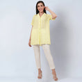 Load image into Gallery viewer, Citrus Lemon Checked Shirt
