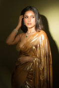 Load image into Gallery viewer, Ochre 'Masakali' Saree
