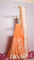 Load image into Gallery viewer, Peach Parsi Saree
