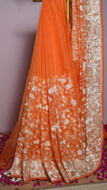 Load image into Gallery viewer, Peach Parsi Saree
