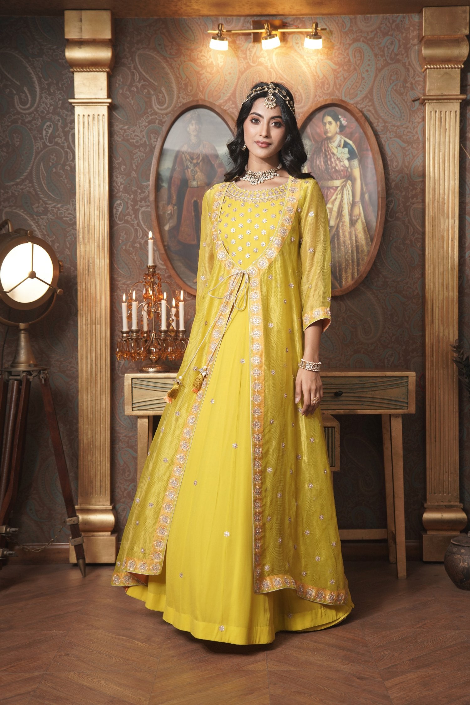 Jacket Style With Anarkali