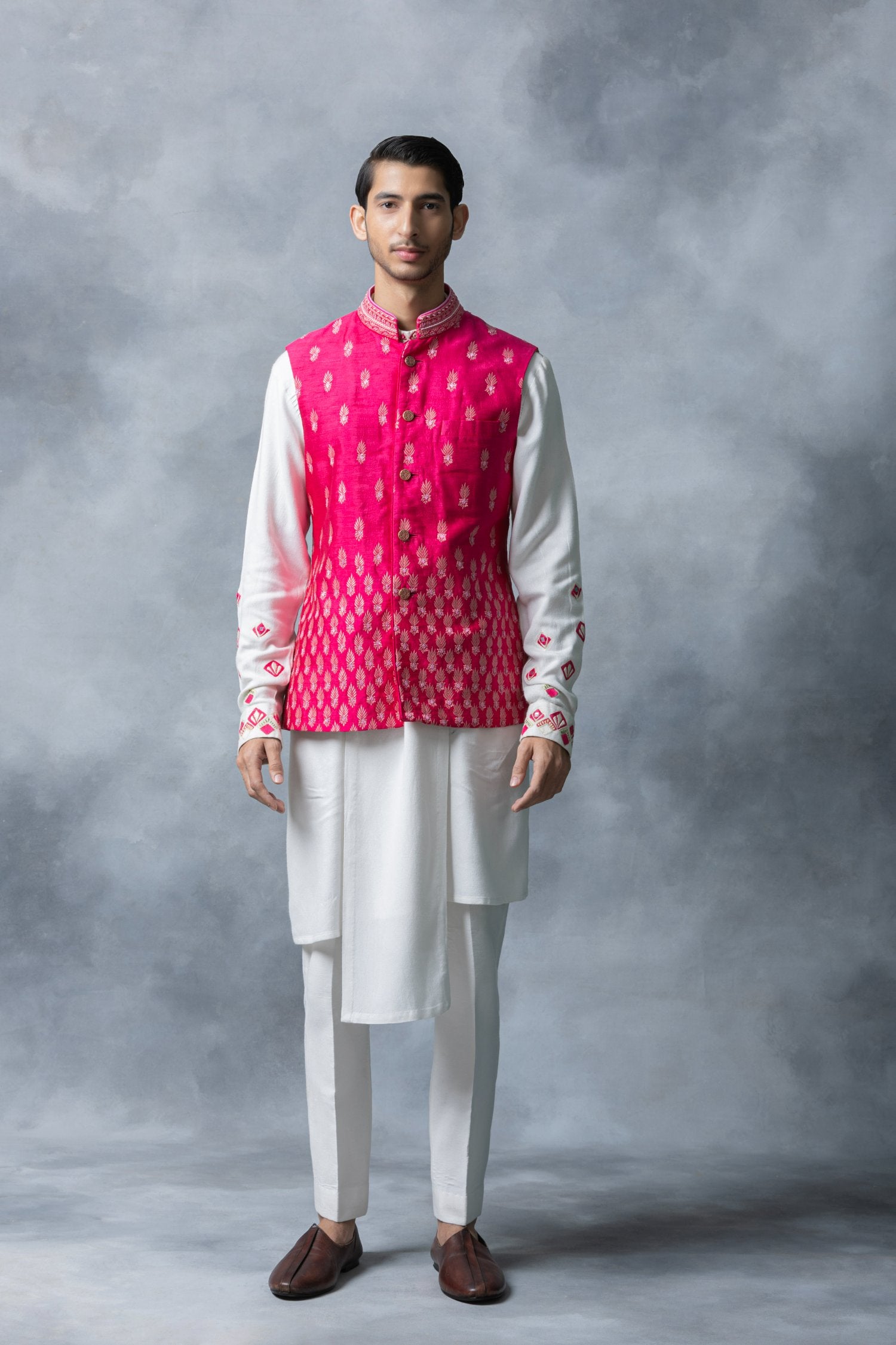 Hot Pink Kurta Set