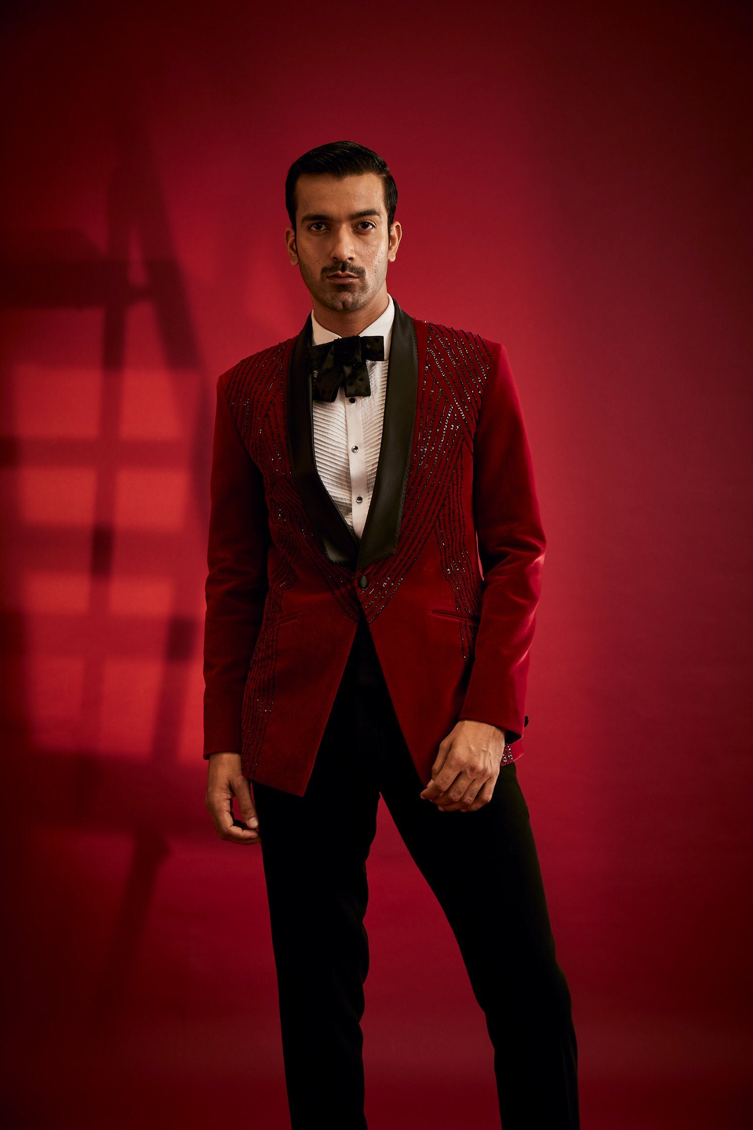 Red Velvet Tuxedo