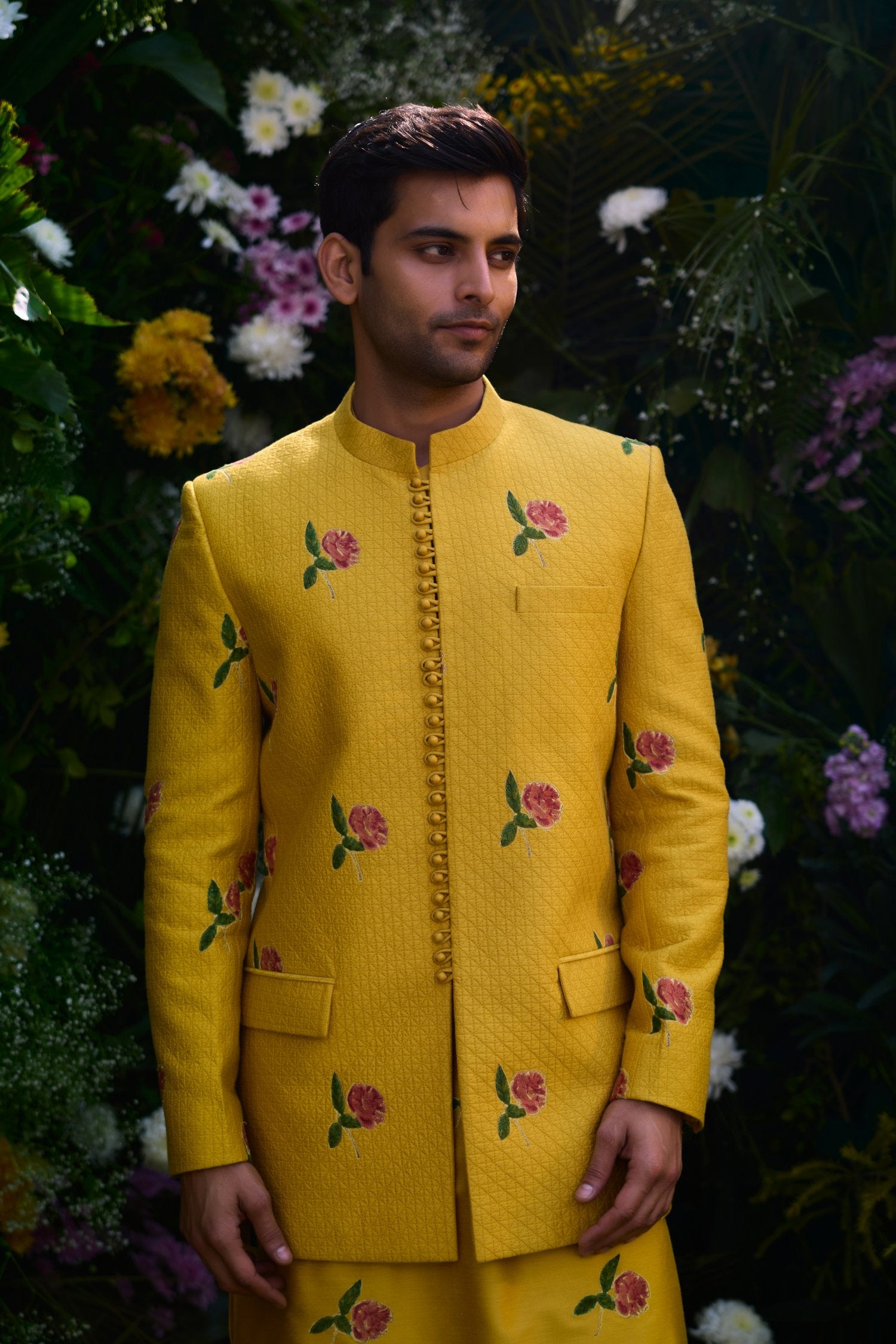 Jacket And Kurta Set