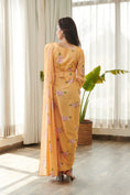 Load image into Gallery viewer, Jasmine Yellow Saree Dress
