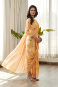 Load image into Gallery viewer, Jasmine Yellow Saree Dress
