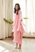 Load image into Gallery viewer, Taffy Pink Dhoti Kurti Dress
