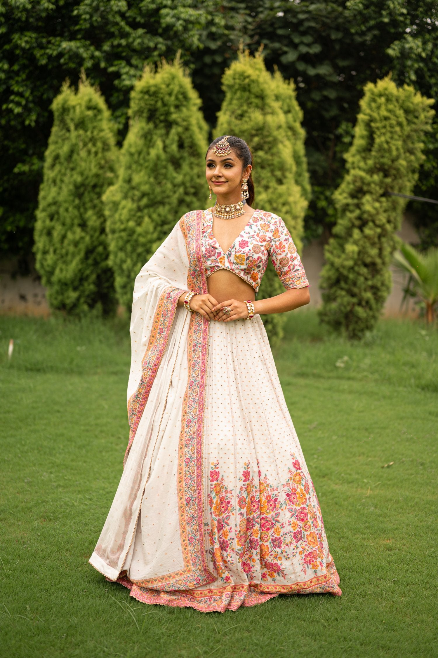 The Gulaabdaar Lehenga