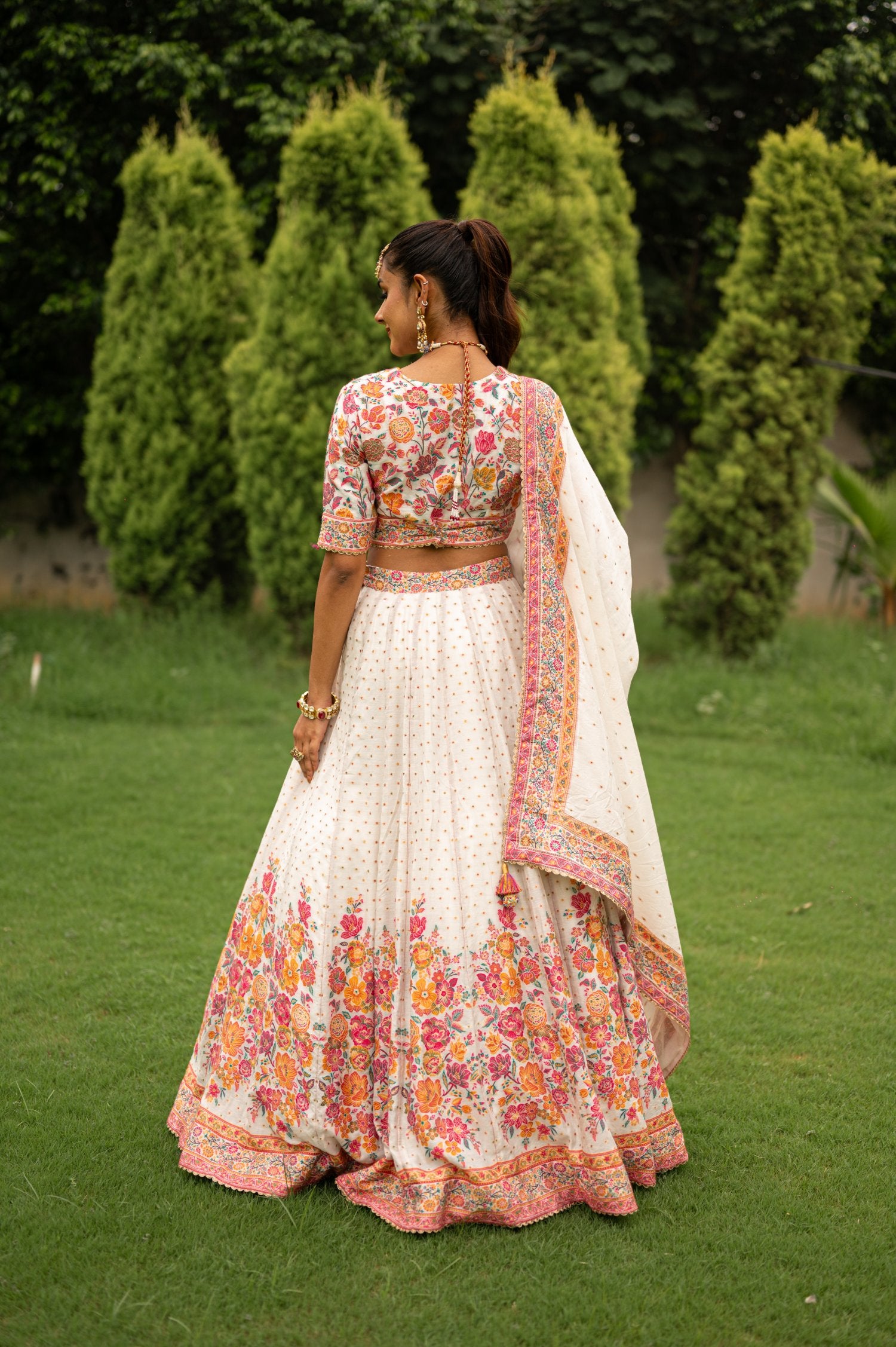 The Gulaabdaar Lehenga