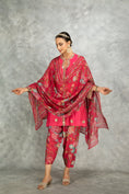 Load image into Gallery viewer, Angrakha With Printed Pants & Dupatta
