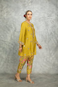 Load image into Gallery viewer, Embroidered Angrakha With Printed Pants & Dupatta
