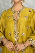 Load image into Gallery viewer, Embroidered Angrakha With Printed Pants & Dupatta
