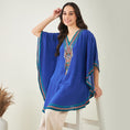 Load image into Gallery viewer, Blue Embellished Tunic
