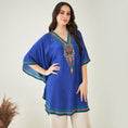 Load image into Gallery viewer, Blue Embellished Tunic
