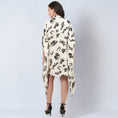 Load image into Gallery viewer, Ivory and Black Floral Tunic
