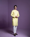 Load image into Gallery viewer, Lemon Yellow Kurta Set
