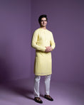 Load image into Gallery viewer, Lemon Yellow Kurta Set
