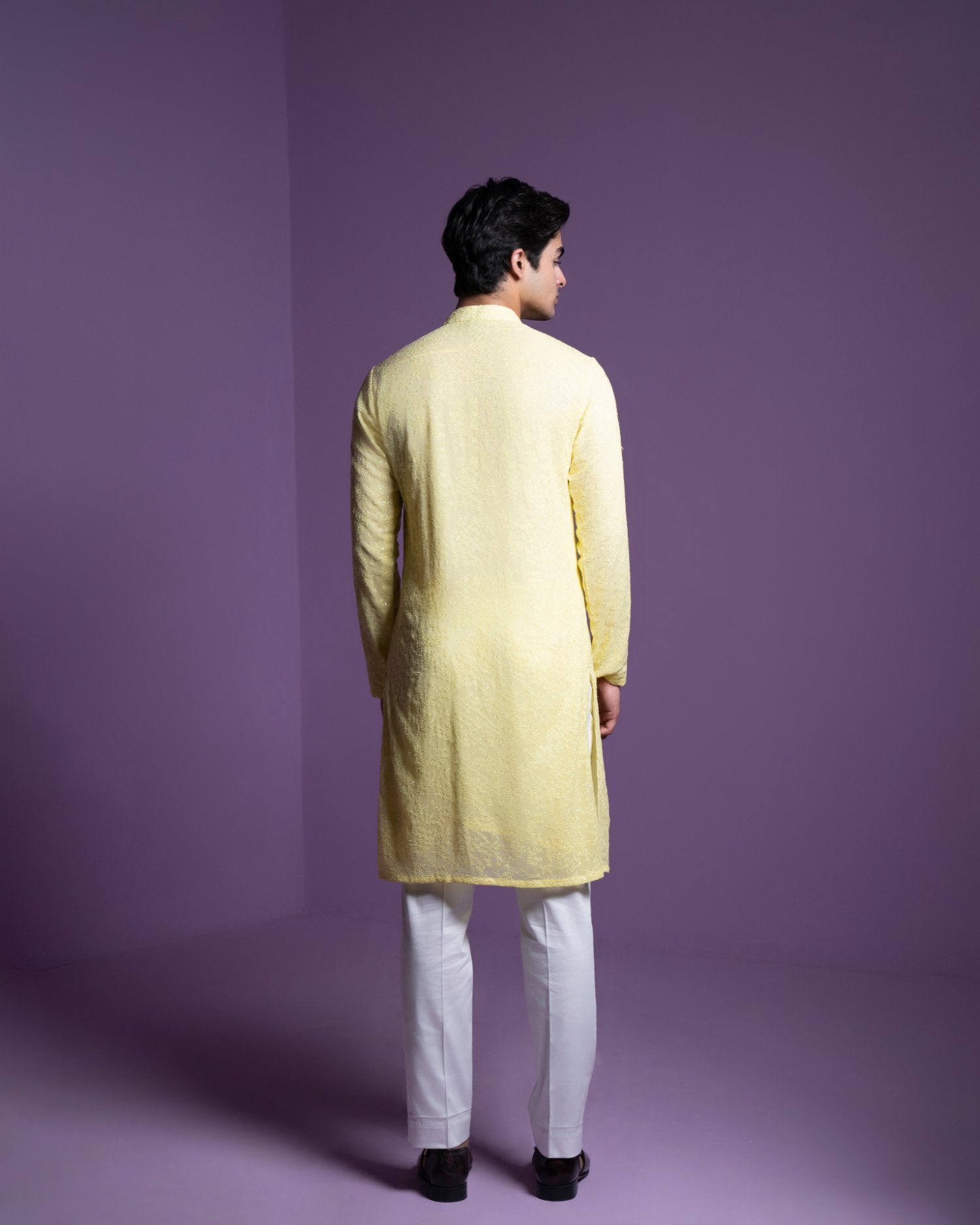 Lemon Yellow Kurta Set