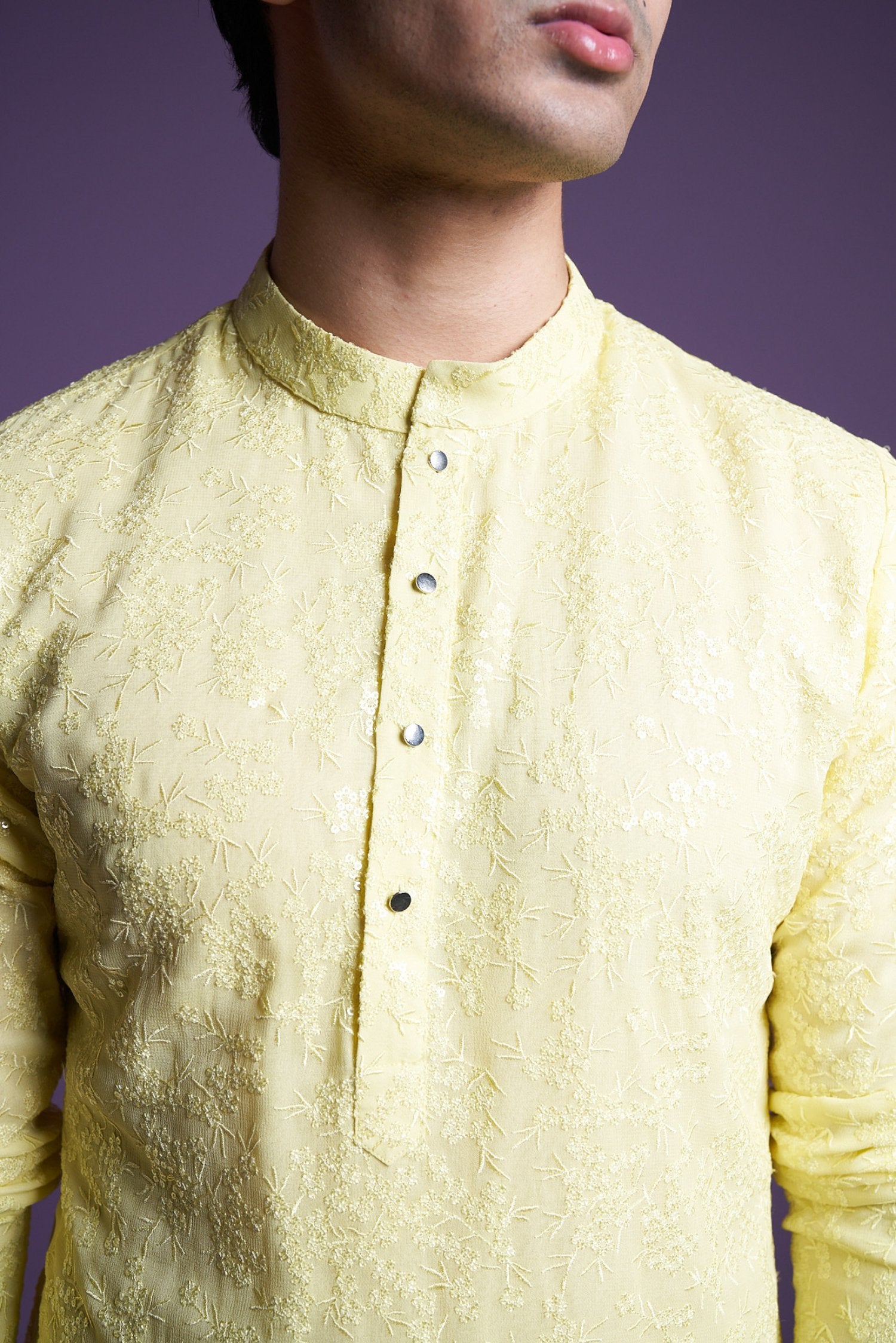 Lemon Yellow Kurta Set