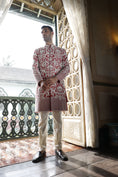 Load image into Gallery viewer, Peach Sherwani, Peach Kurta and Ivory Pants
