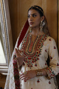 Load image into Gallery viewer, Ivory Kurta, Sharara and Dupatta
