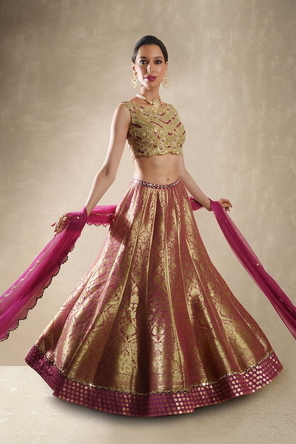 Lehenga Blouse Dupatta