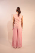 Load image into Gallery viewer, White & Baby Pink Jumpsuit
