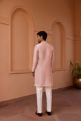 Load image into Gallery viewer, Dusty Pink Dori And Hand Embroidered Kurta Set
