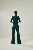 Load image into Gallery viewer, Off Shoulder Moss Green Co -Ord Set
