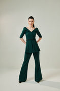 Load image into Gallery viewer, Off Shoulder Moss Green Co -Ord Set
