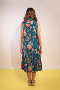 Load image into Gallery viewer, Blue Carnival Pannel Dress
